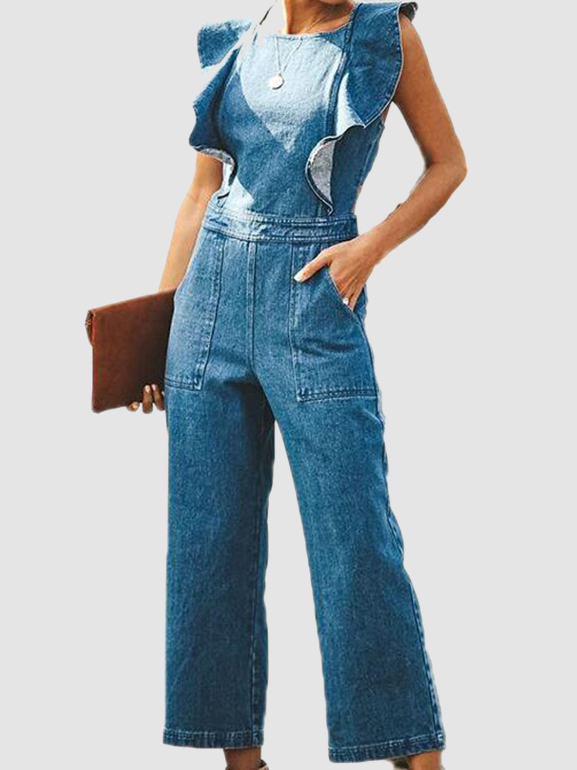 Denim Dresses & Skirts
