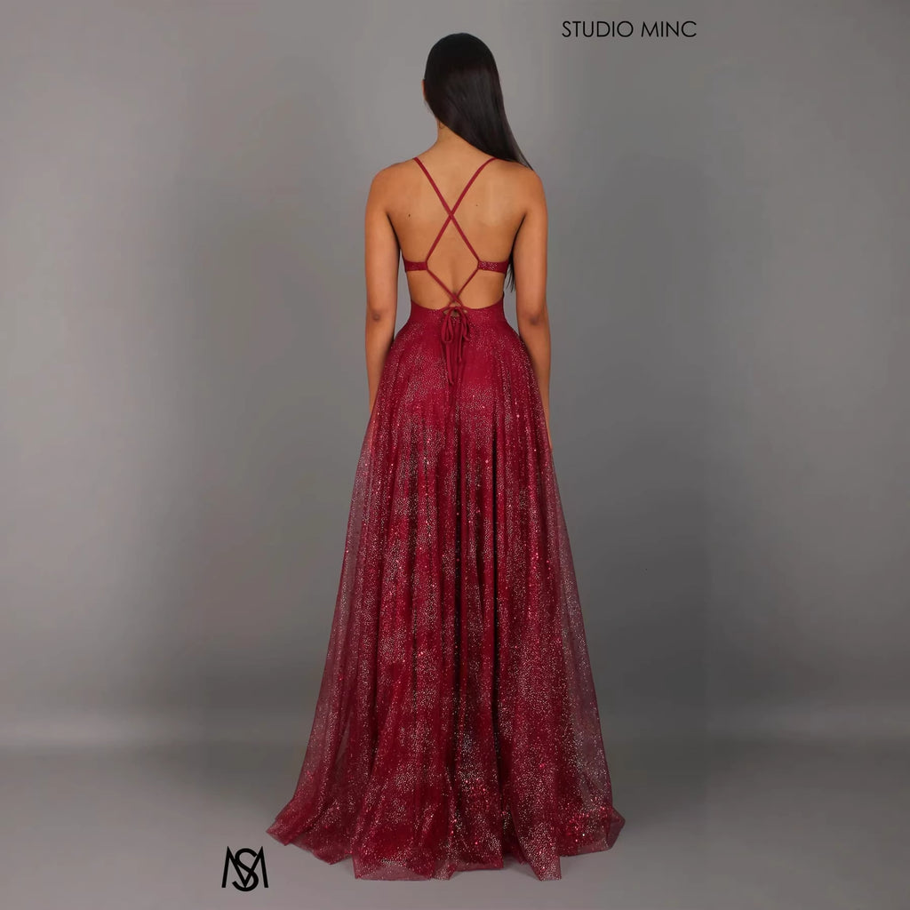 Womens Sleeveless Strapless Maxi Dress With A Flared Hem