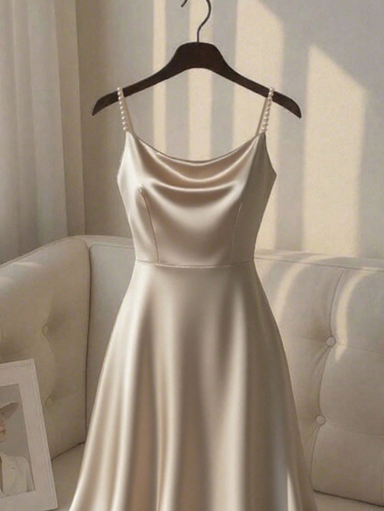 Women's Casual Loose Solid-Color Elegant Dress