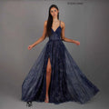 Elegant V-Neck Sleeveless Strapless Dress