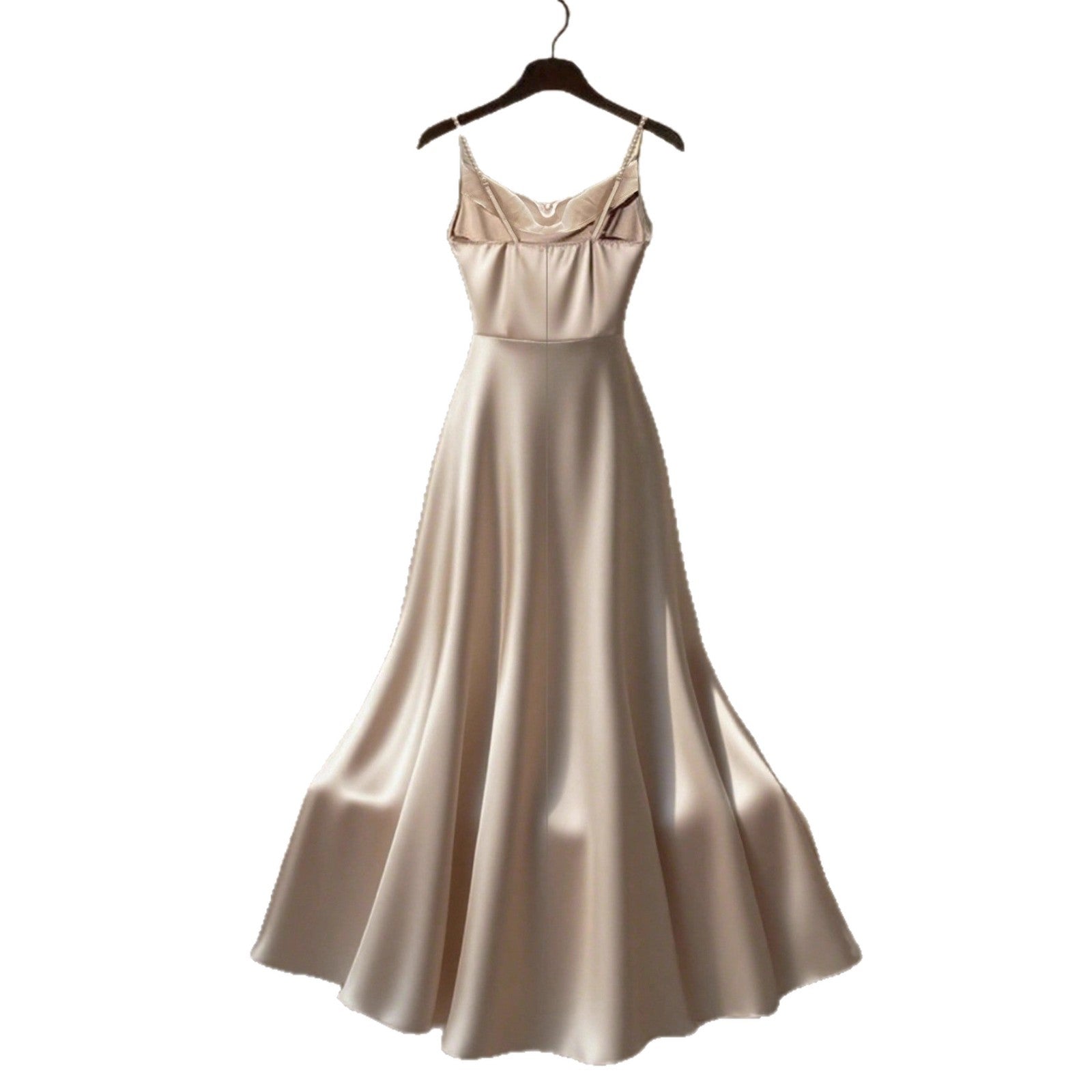 Women's Casual Loose Solid-Color Elegant Dress