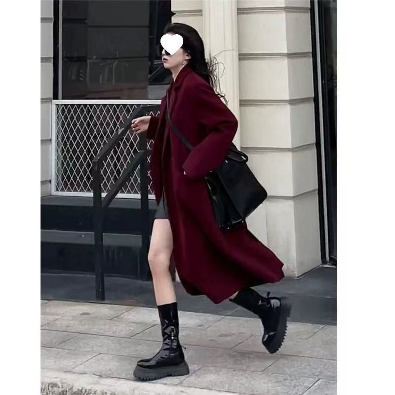 Petite Cropped Wool Coat