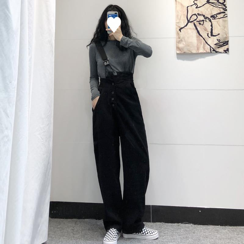 Two-way Wear Wide-leg Youth-boosting Floor-length Slip Pants