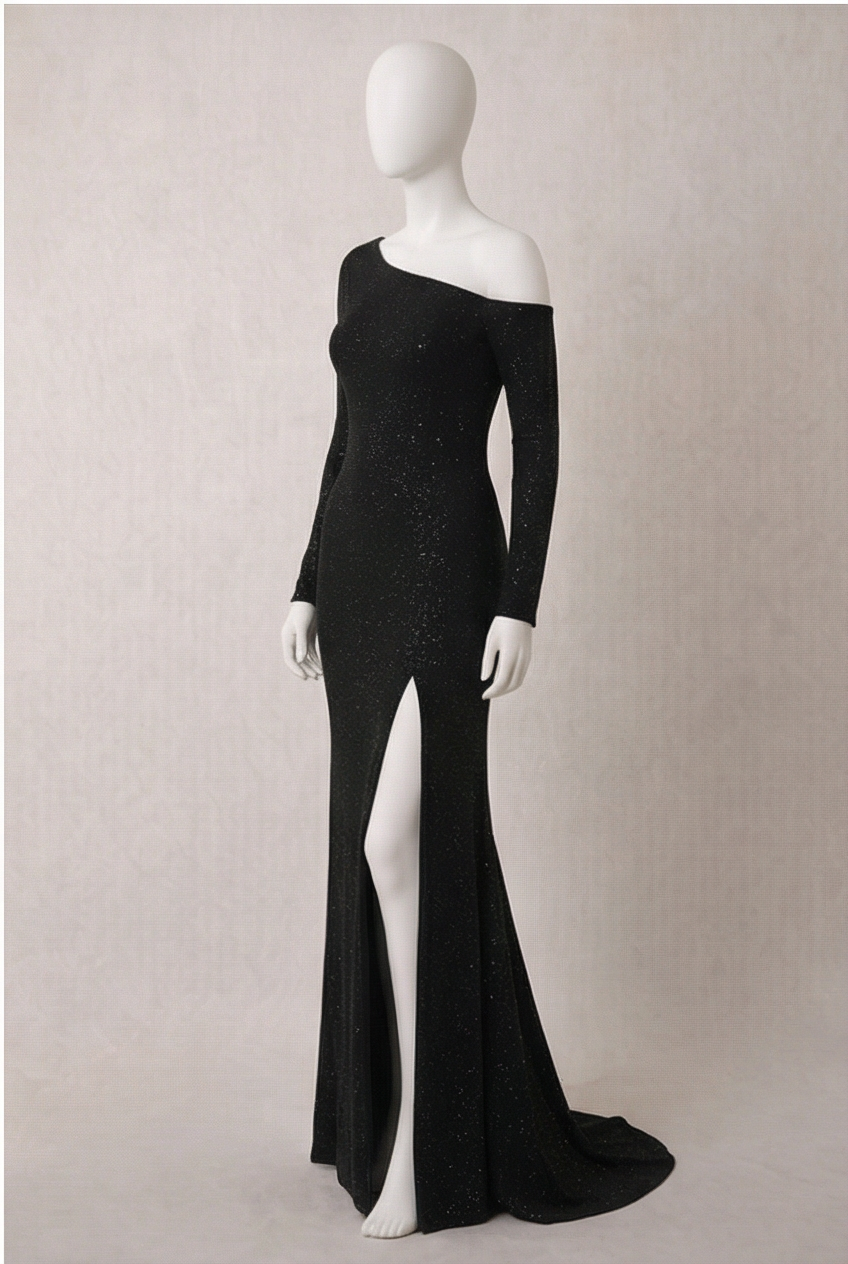 rhinestone-mesh-choker-bodycon-mini-dress-purple-front
black-rhinestone-mesh-mini-choker-closeup
Close-up of sparkly rhinestone mesh choker neckline and sheer cutout on black bodycon mini dress

Deep purple rhinestone mesh choker bodycon mini dress with sheer panels and asymmetric drape – OpusVenustas

Black one-shoulder evening gown on a mannequin against a plain background